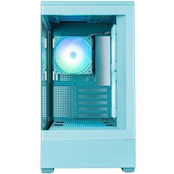 Zalman P30 MINT V2, mATX Mini Tower datora kaste, 3x120mm ARGB ventilatori, 360mm radiators, 420mm VGA, 173mm CPU dzesētājs (P30 MINT V2)