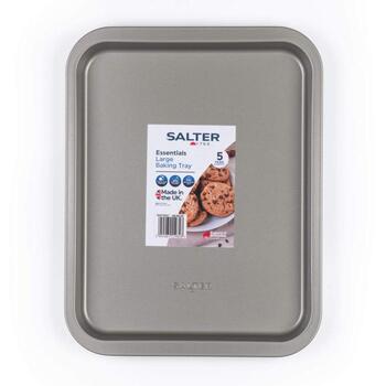 Salter Противень BW13667, 41см, серый, углеродная сталь, 3x32x41см, антипригарное, можно мыть в посудомоечной машине (BW13667)
