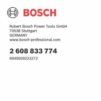 Perforatora urbjiem PRO SDS PLUS-5X TRIECIENURBIS PERFORATORIEM BOSCH 2608833774 (2608833774)