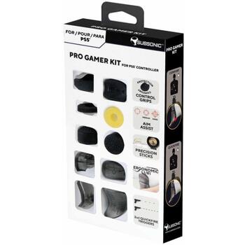 Subsonic Pro игровой комплект PS5 SA5636, 30см, 0.3см, многоцветный, резина, твердый, FPS триггеры, точные накладки (SA5636)