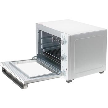 Adler Электрическая духовка AD 6027, 48L, 1800W, белая, конвекция, гриль, таймер 60мин (AD 6027)
