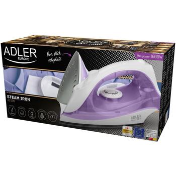 Adler Gludeklis AD 5019, 1600 W, 100 ml, 10 g/min, nelīpoša pamatne, temperatūras regulēšana (AD 5019)