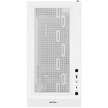 Deepcool Datora korpuss CH560 Digital R-CH560-WHAPE4D-G-1, 7.5kg, balta krās., caurspīdīga krās., 4 ventilatori, 2x3.5 collas (R-CH560-WHAPE4D-G-1)