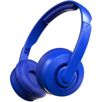 Skullcandy Наушники S5CSW-M712, 22ч, 30Ω, Bluetooth 5.0, Микрофон, Cobalt blue, Складные, 3.5mm кабель (S5CSW-M712)
