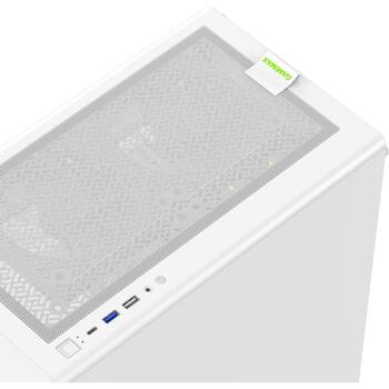 Gamemax Korpuss AERIS 330 MW, 1 x 3,5HDD + 5 x 2,5SSD, 5 paplašināšanas sloti, M-ATX, USB-C, USB 3.0, USB 2.0 (AERIS 330 MW)