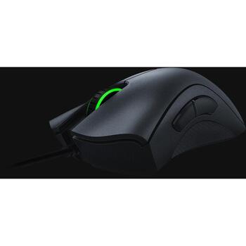 Razer DeathAdder V3 RZ01-04640100-R3M1 datorpele, 30000 dpi, USB-A, 6 pogas, optiskais sensors, 70 G, 750 ips, melna (RZ01-04640100-R3M1)