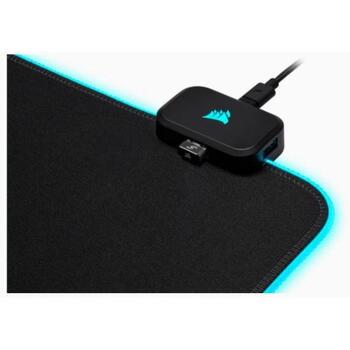 Corsair коврик для мыши MM700 CH-9417070-WW, 930x400x4мм, черный, RGB подсветка, нескользящее основание, тканевая поверхность (CH-9417070-WW)