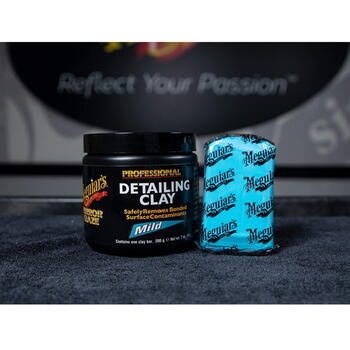 Meguiar's C2000 Mirror Glaze Профессиональная глина для детейлинга, мягкая, удаляет въевшиеся загрязнения 200 г (C2000)