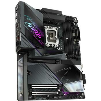 Gigabyte Datora plate Z890 AORUS MASTER, 18+1+2 fāzes VRM, līdz 9500MHz DDR5, 2xPCIe 5.0, 10GbE LAN, Wi-Fi 7 (Z890 AORUS MASTER)