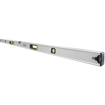 Stanley magnētiskais līmeņrādis FMHT43679-1, 2000mm, 3 burbuļi, 0.5mm/m, 0.8mm/m, alumīnija korpuss, noņemami gala vāciņi (FMHT43679-1)