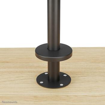 Neomounts настенный кронштейн DS42-430BL12, 58.4-109.2 см, 50 кг, 100x100-200x200 мм, 60° поворот, черный (DS42-430BL12)