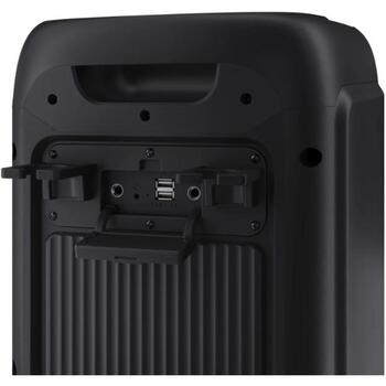 Sharp PS-949 Партийная колонка, 132 Вт, Водонепроницаемая, Bluetooth, Портативная, Черная (PS-949)