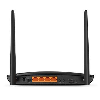 TP-Link Archer MR600 беспроводной маршрутизатор Dual-Band AC1200 с поддержкой 4G/5G SIM 1× WAN 3× LAN Gigabit MU-MIMO Чёрный (ARCHERMR600)