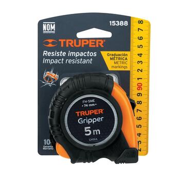 Рулетка Gripper 5м * 19мм, 15388 FH-5ME Truper (FH-5ME)