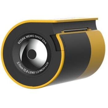 Kodak Моментальная камера MS100Y, 210г, 15см, 3.7мм f2.8, 27мм, 18мм, аккумулятор, желтый (MS100Y)