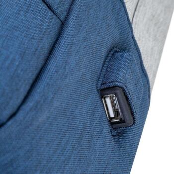 Rivacase Чехол 7562GREY/DARKBLUE, 15.6