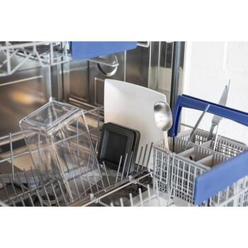 Brabantia контейнер 122385, 1,6л, тёмно-серый, квадратный, штабелируемый, силиконовая крышка, можно мыть в посудомоечной машине (122385)
