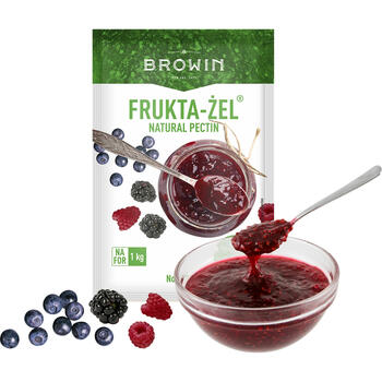 Browin Frukta-Żel 410005, 15 шт, пектин для варенья, без консервантов, натуральный цитрусовый пектин (410005)