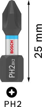 Tiecienskrūvgriežiem, akumulatoru skrūvgriežiem PRO IMPACT PH SKRŪVGRIEŽA UZGALIS, 2607002803 BOSCH (2607002803)