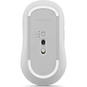 Lenovo Тихая мышь GY51S61925, 4000 dpi, Bluetooth 5.3, 8 кнопок, 2-стороннее колесо прокрутки, тихая мышь (GY51S61925)