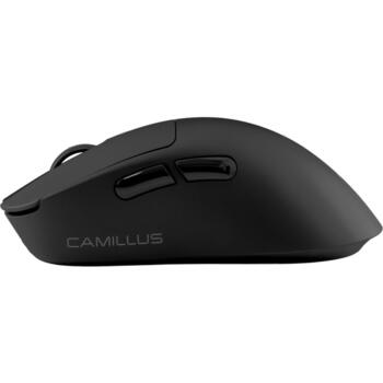 White Shark игровая мышь CAMILLUS WGM-9013, черная, 30000 DPI, 1000 Hz, 6 кнопок, 62 г, USB, RF 2.4 GHz, Bluetooth (CAMILLUS-B)