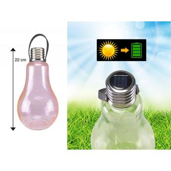 Beper Садовая лампа P207OUT001, 10 LED, Оранжевый, Зеленый, Стекло, Металл, Искусственная кожа, 6-8ч работы, Солнечная (P207OUT001)