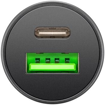 Goobay automašīnas strāvas adapteris, 61739, 45 W, 5/9/12/15/20 V, 2x USB, Power Delivery, Qualcomm Quick Charge (61739)