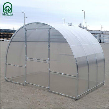 Siltumnīca KLASIKA EASY 3x4m (12m2) ar 6mm polikarbonāta pārklājumu, 4779037492596 (4779037492596)