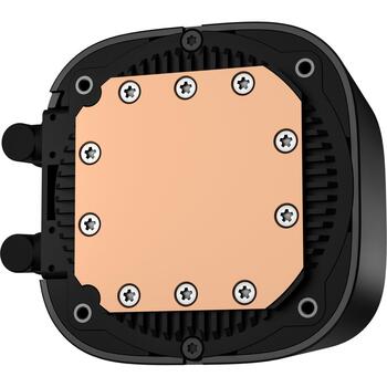 Deepcool CPU šķidrumu dzesētājs LE500 R-LE500-BKLNMG-G-1, 85.85 CFM, 32.9 dBA, 2 ventilatori, 415 mm caurules (R-LE500-BKLNMG-G-1)