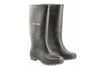 Hogert KOLBNITZ HT5K631-40, zābaki, 40, melni, PVC, SRA, OB, EN ISO 20347, CAT.II, poliestera odere (HT5K631-40)