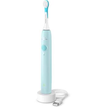 Sonicare zobu birste bērniem, zilganzaļa (HX6500/23)