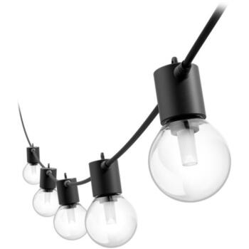 Philips Hue Festavia Globe уличное удлинение гирлянды, 7м, 30Вт, Bluetooth, Zigbee, IP65, 10 ламп, 50 лм, 1000-20000 K (8721103063717)