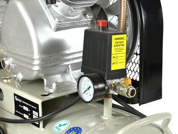 100L Eļļas gaisa kompresors V-Twin, 9 bar, 390 L/min, G80309 GEKO (G80309)