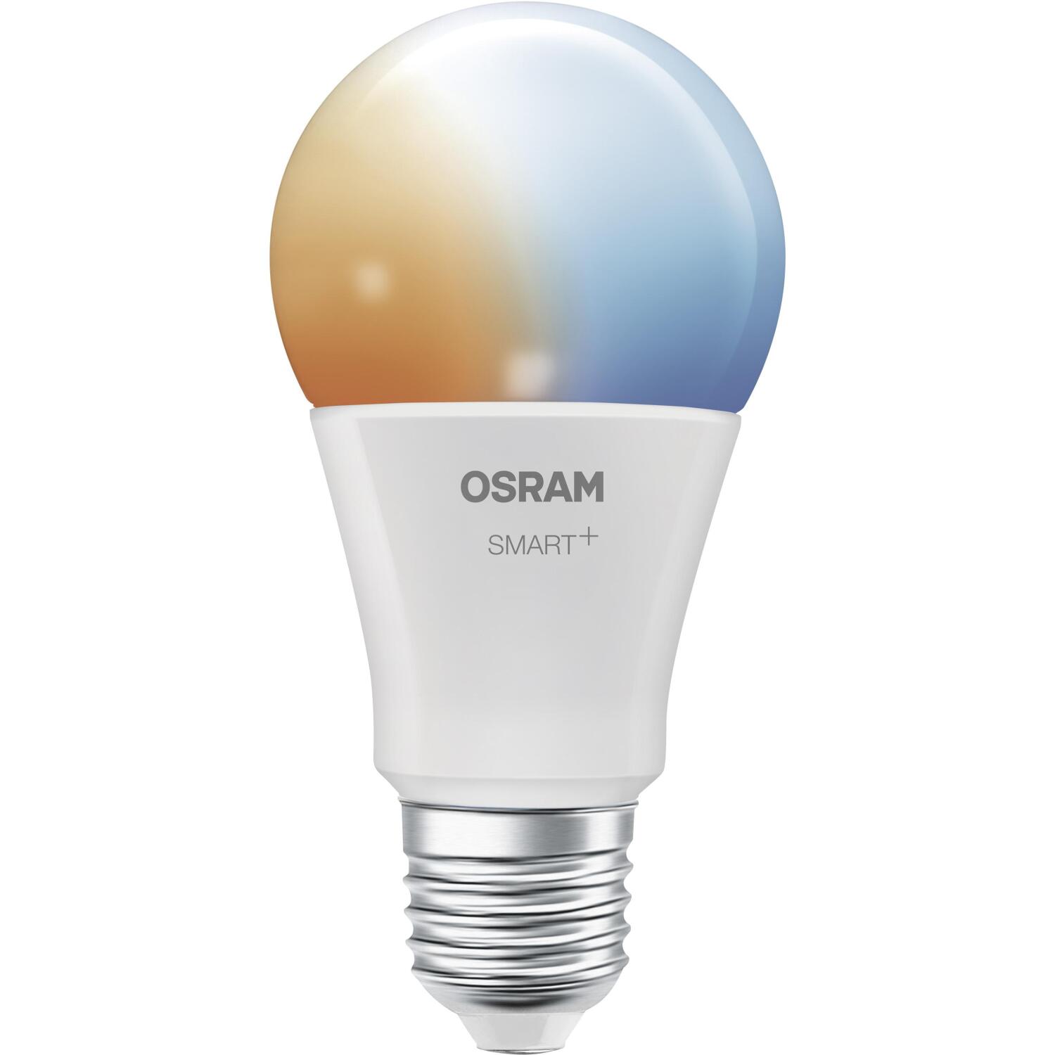 Osram светодиодная лампа SMART+ MATTER Tunable White Classic A75 4058075851160, E27, 9.5Вт, 1055лм, 2700-6500К, Wi-Fi, Matter (4058075851160)