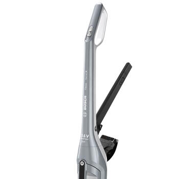 Bosch BCH3P210 Series 4 Flexxo bezvadu akumulatora slotas putekļu sūcējs 2 - 1 21.6 V līdz 50 min runtime 0.4 L konteineris Dry Bagless Silver (BCH3P210)
