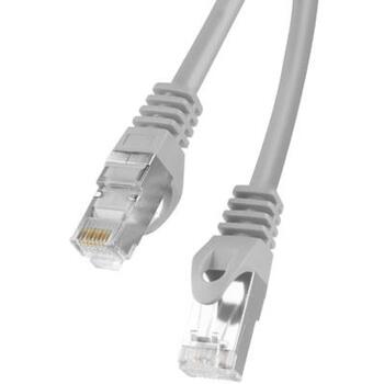 Lanberg Patchcord CAT.6 FTP PCF6-20CC-0100-S, RJ-45, 1 м, 250 МГц, AWG 26, серый RAL7035 (PCF6-20CC-0100-S)