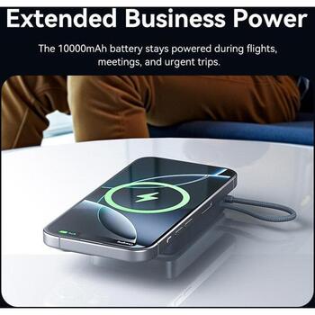 POWER BANK WRL 10000MAH 35W/GREY FKHH0 VENTION (FKHH0)