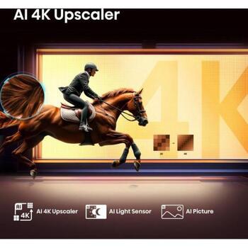Hisense UHD QLED Televizors 55E7Q, 55