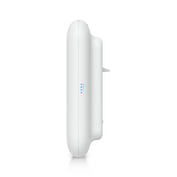 Wi-Fi 7 āra piekļuves punkts ar IP67 izturīgu korpusu 6 spatial streams 465 m² pārklājums integrēta virziena “super” antena PoE+ 2.5 GbE U7-Pro-Outdoor Balts Ubiquiti (U7-PRO-OUTDOOR)
