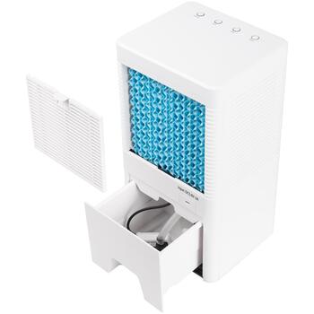 Eurom Coolstar Portable 386172, 6,5 Вт, 0,9 л, 145 м³/ч, 2 скорости, фильтр из сот, USB-C кабель в комплекте (386172)
