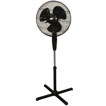 Grīdas ventilators 40.64cm, 40W, 3 ātrumi, melns 9089224 BESK (9089224)