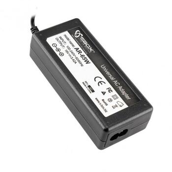 Sbox Lādētājs AR-65W, 65W, 100–240V / 1,5A, 19V / 3,42A, >86%, 5,5mm x 1,7mm, aizsardzība pret pārmērīgu uzlādi (AR-65W)