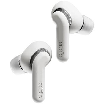 Sudio Наушники E4 Pro E4PROWHT, 24 ohm, 10 mm, 90 dB, Bluetooth 6.0, 6 ч, 15 м, шумоподавление, микрофон, USB Type-C (E4PROWHT)