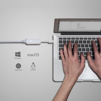 USB 3.0 к Gigabit Ethernet сетевому адаптеру, TP-Link, UE300, 1 10/100/1000 Mbit/s (UE300)
