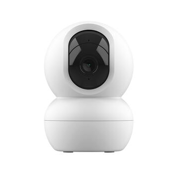 Trust внутренняя WiFi IP камера IPCAM-2800 71366 3MP PTZ 360° ночное видение 8m обнаружение движения Белый (71366)