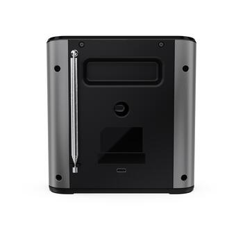 Sharp OSAKA Портативное цифровое радио DR-P530(GY), 5V, 120 предустановленных станций, Bluetooth, USB порт, аккумулятор (DR-P530(GY))