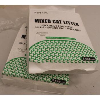 Petkit смешанный кошачий наполнитель Mixed Litter 3bagsSO, 7.50kg, 3 мешка, поврежденная упаковка, отсутствует 1 мешок (Mixed Litter 3bagsSO)