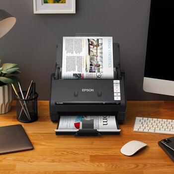 Epson Dokumentu skeneris ES-550W B11B287401, 45 ppm, 600 dpi, Wi-Fi Direct, automātiskā duplex skenēšana (B11B287401)