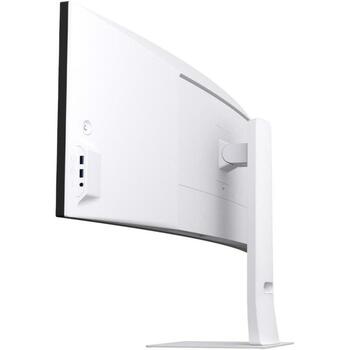 LG LCD monitors 49U950A-W 124.5 cm, 5120 x 1440, Dual QHD, 144Hz, Nano IPS, 98% DCI-P3, VESA HDR 400, USB-C 90W, 2 skaļruņi (49U950A-W)