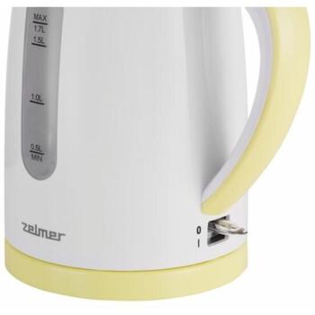 Zelmer Чайник ZCK7616L 71504665P, 2200W, 1.7l, скрытый нагревательный элемент, автоматическое отключение, индикатор уровня воды (71504665P)